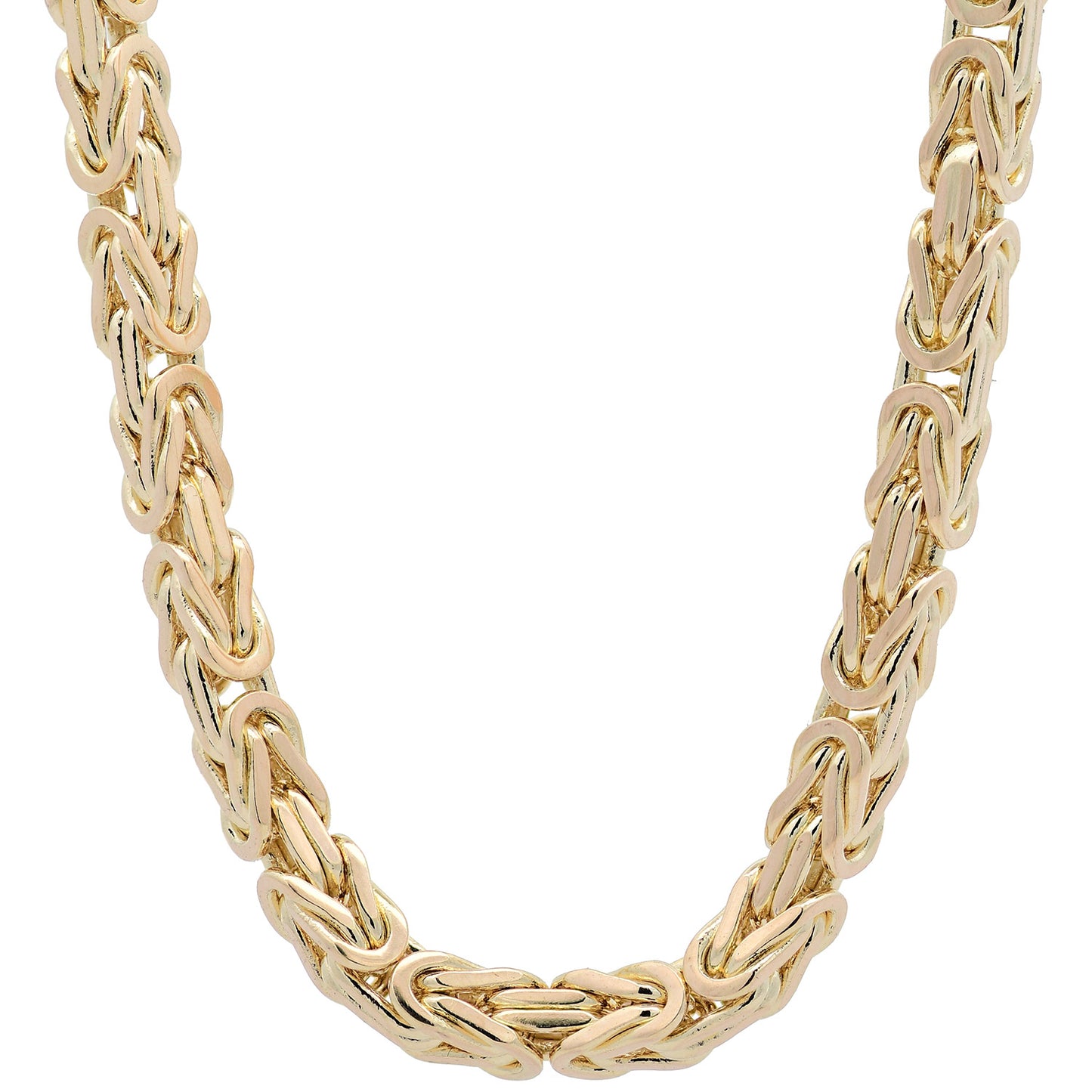 Goldkette Königskette Halskette Breite 3,5 mm massiv 750-18 Karat Gold