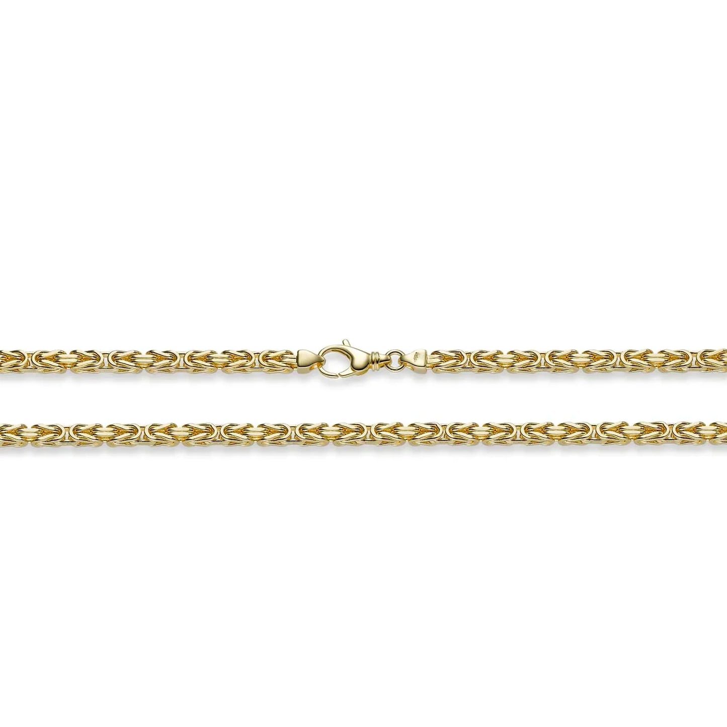 Goldkette Königskette Länge 70cm - Breite 4,0mm - 750-18 Karat Gold