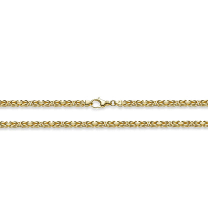 Goldkette Königskette Länge 70cm - Breite 4,0mm - 750-18 Karat Gold