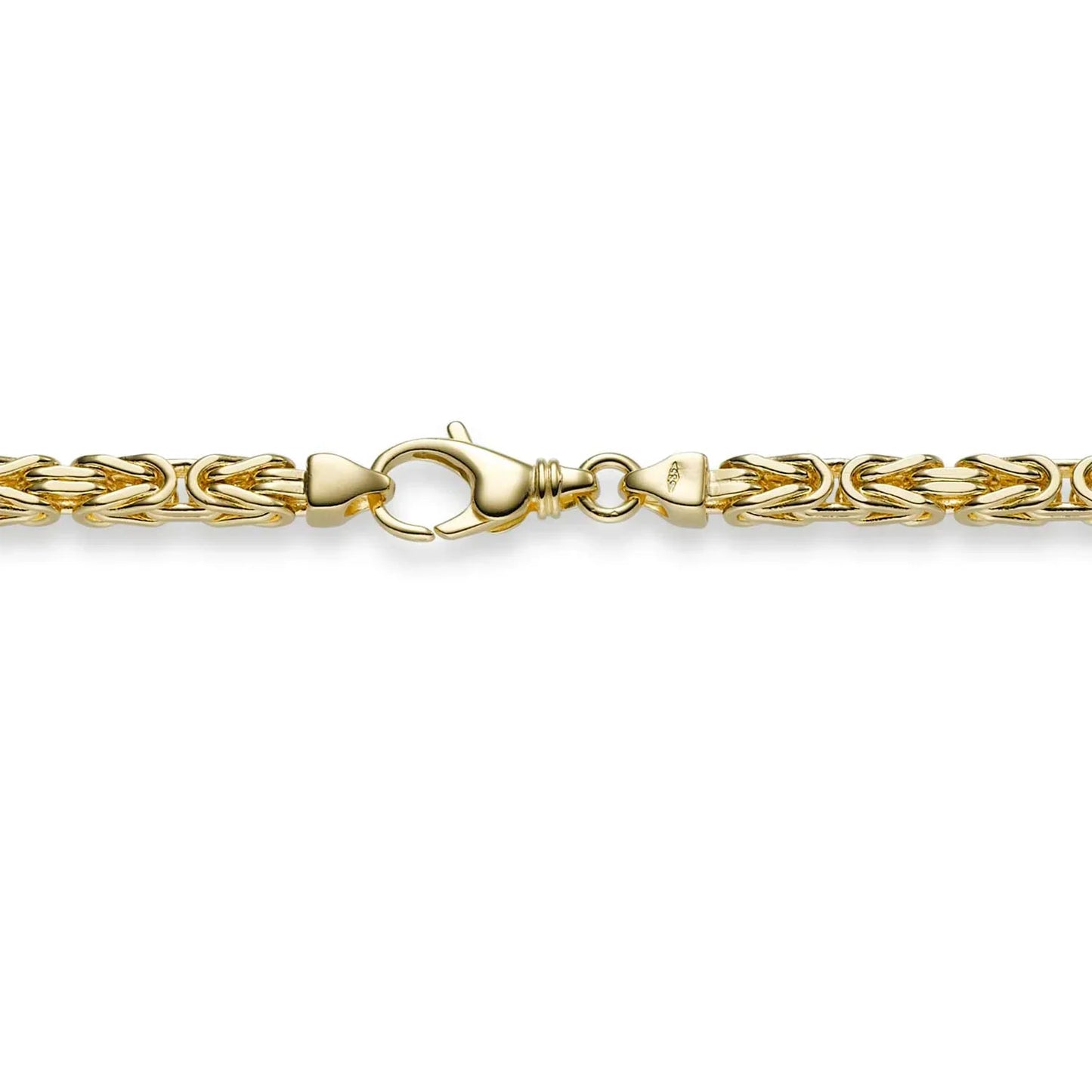 Goldkette Königskette Länge 70cm - Breite 4,0mm - 750-18 Karat Gold