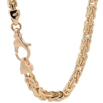 Goldkette Königskette Breite 4,0mm - 750-18 Karat Gold