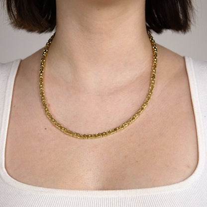 Goldkette Königskette Breite 4,0mm - 750-18 Karat Gold