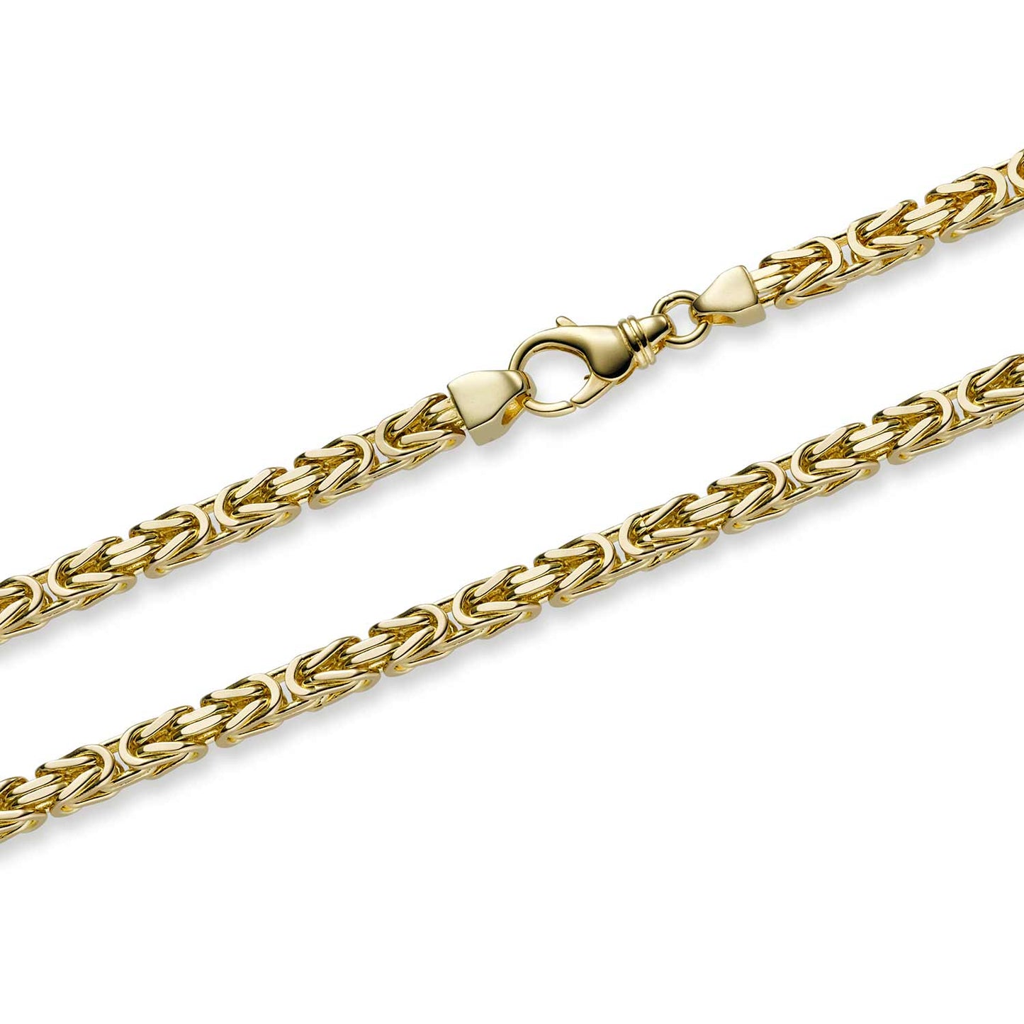 Goldkette Königskette Breite 5,0mm - 750-18 Karat Gold