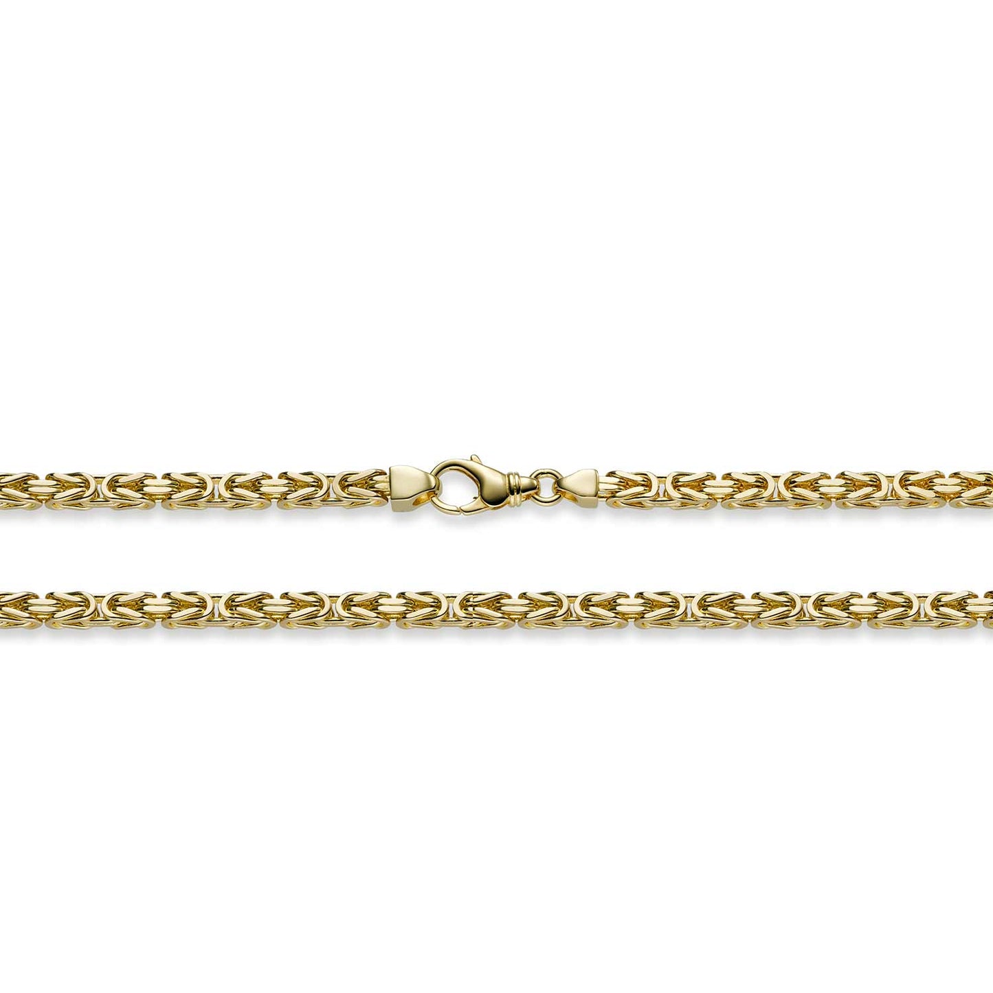 Goldkette Königskette Breite 5,0mm - 750-18 Karat Gold
