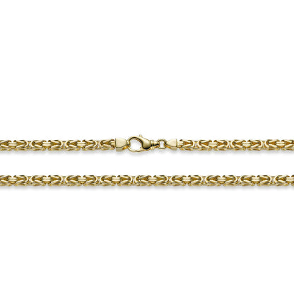 Goldkette Königskette Breite 5,0mm - 750-18 Karat Gold