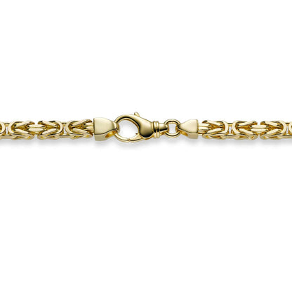 Goldkette Königskette Breite 5,0mm - 750-18 Karat Gold