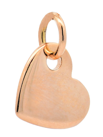 Halskette Anhänger Herz mit 1,1 mm Goldkette 585-14 Karat Gold