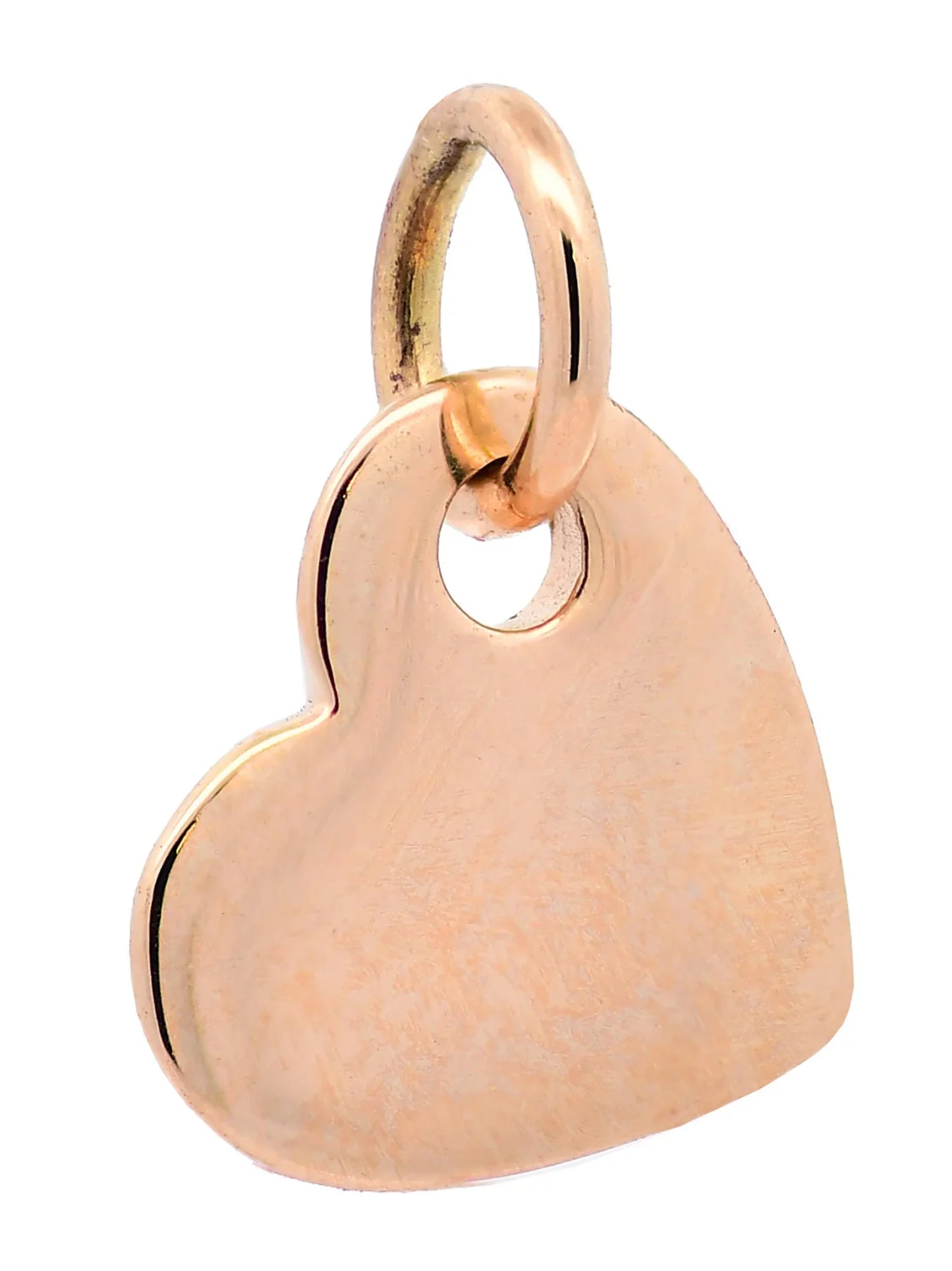 Halskette Anhänger Herz mit 1,1 mm Goldkette 585-14 Karat Gold