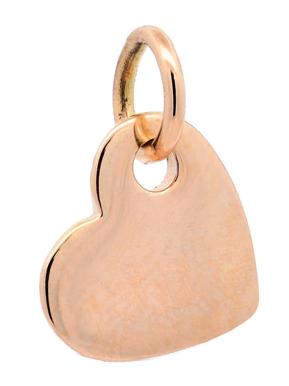 Halskette Anhänger Herz mit 1,1 mm Goldkette 585-14 Karat Gold