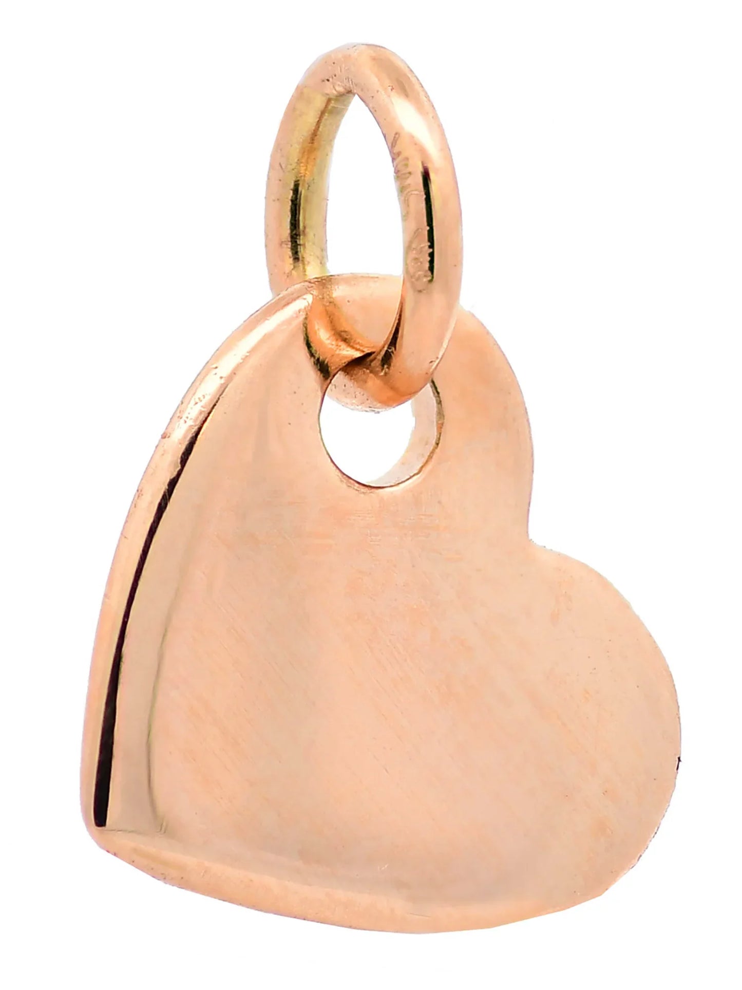 Halskette Anhänger Herz mit 1,1 mm Goldkette 585-14 Karat Gold