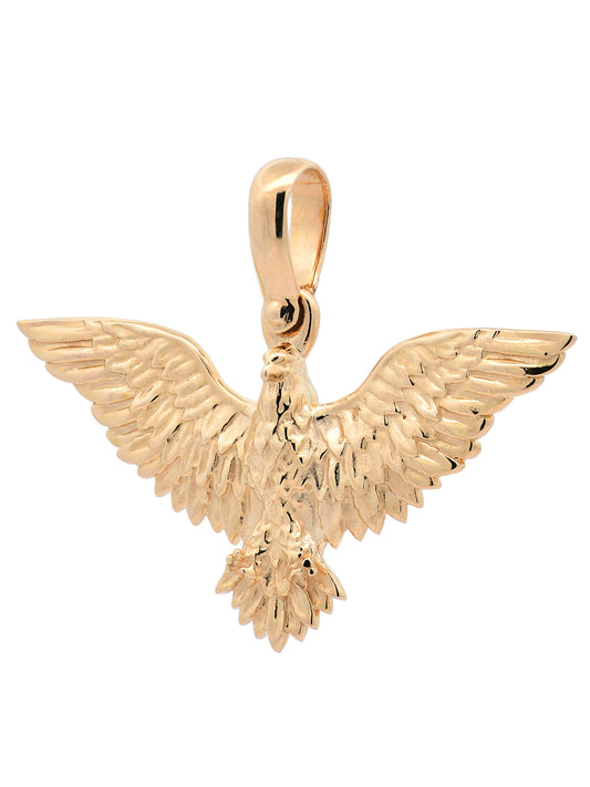 Anhänger für Halskette Adler echt massiv 585-14 Karat Gold 7,3 g