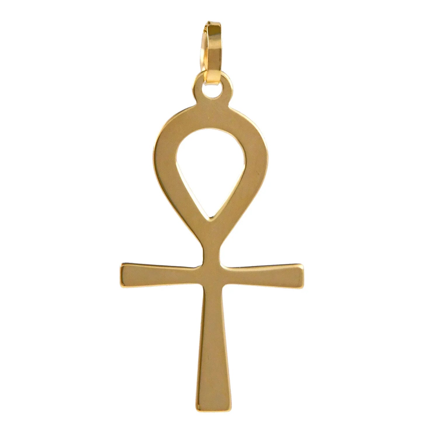 Gold Anhänger Kreuz Lebenszeichen  mit Goldkette 333-8 Karat Gold