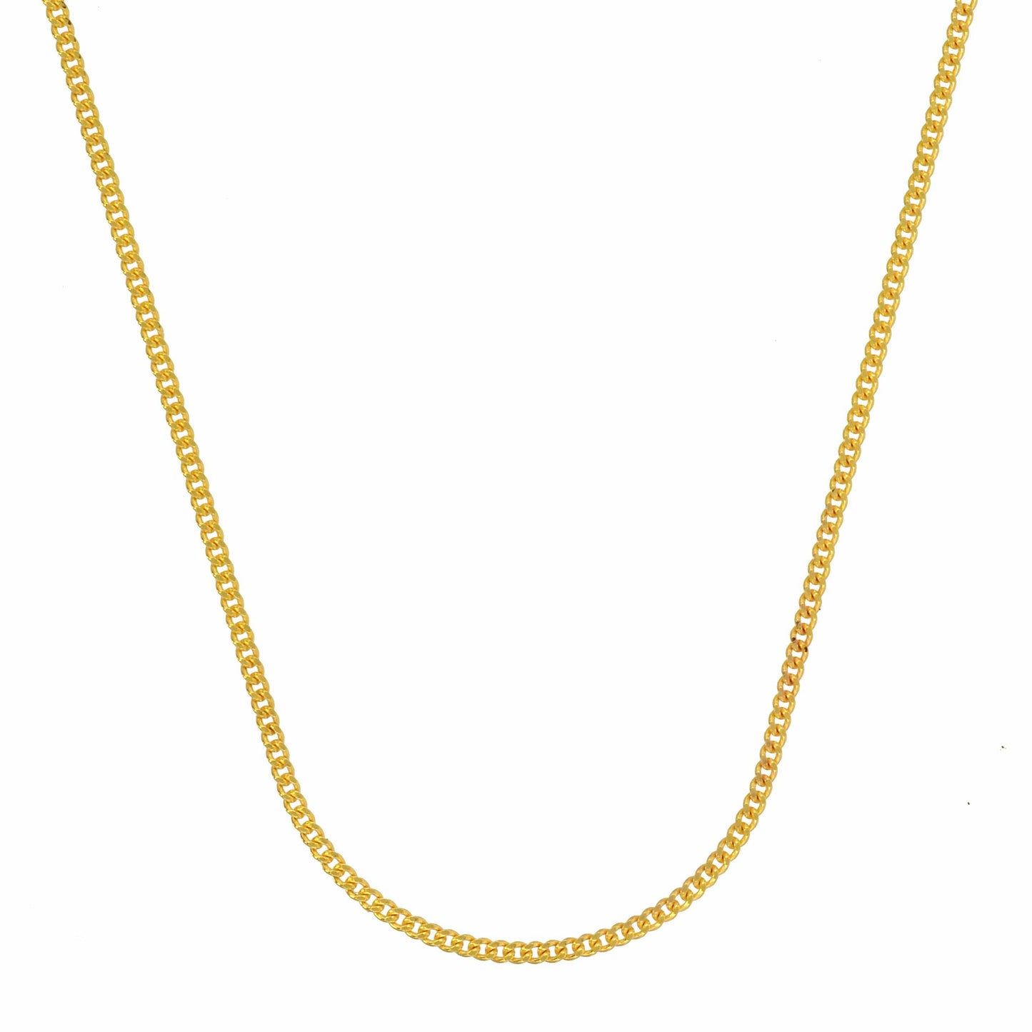 Gold Anhänger Kreuz  mit Goldkette massiv 333 - 8 Karat Gold