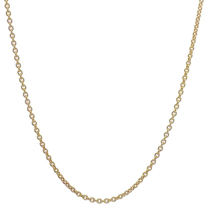 Goldkette Ankerkette rund edle Halskette  massiv 333 - 8 Karat Gold