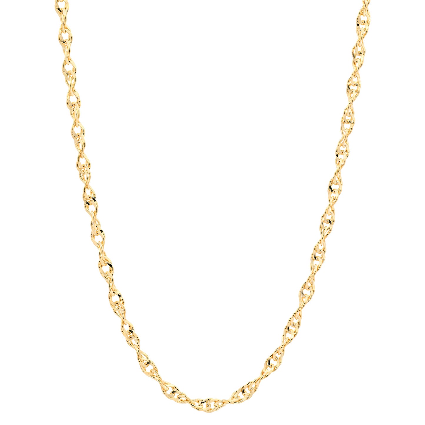 Goldkette Singapurkette Halskette Breite 1,7 mm 333-8 Karat  echt Gold