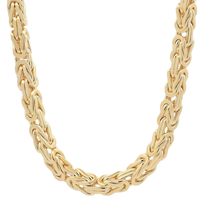 Goldkette Königskette Halskette Breite 4,0 mm - 585 - 14 Karat Gold