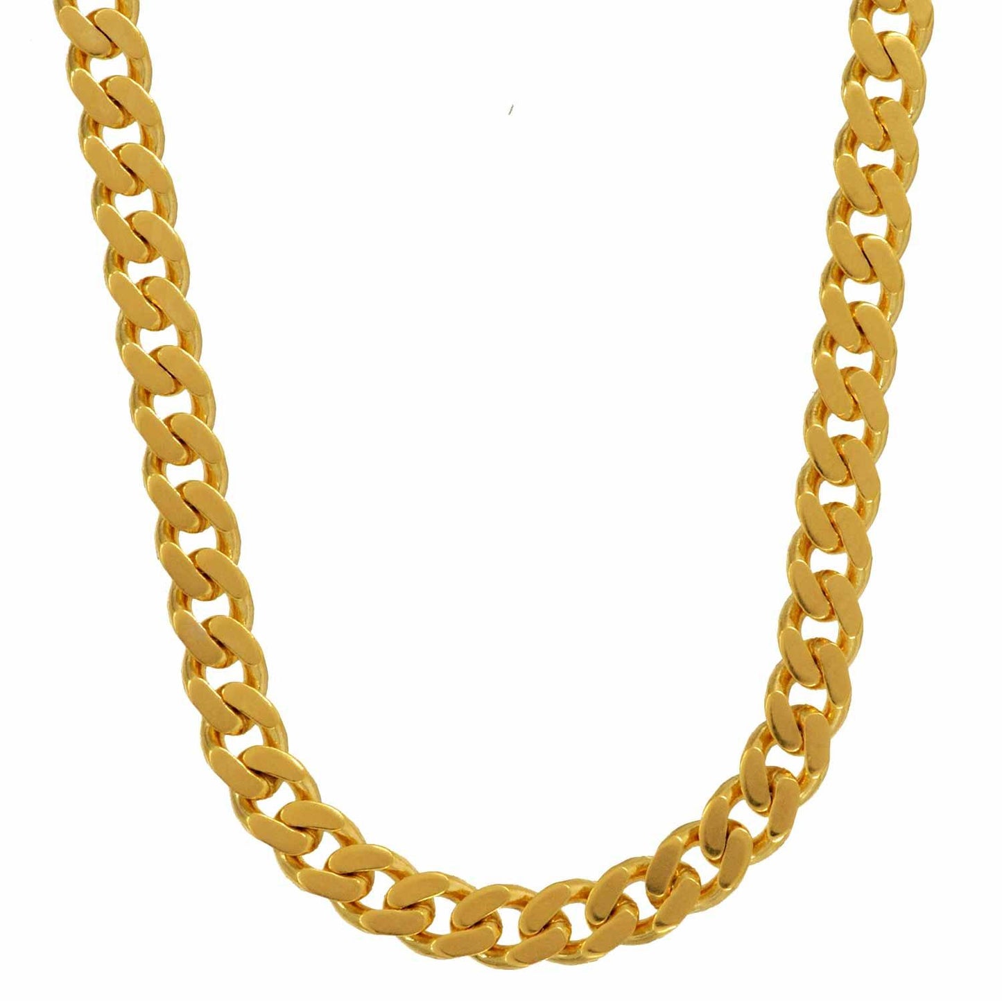 Goldkette Panzerkette Länge 55cm - Breite 4,1mm - 333-8 Karat Gold