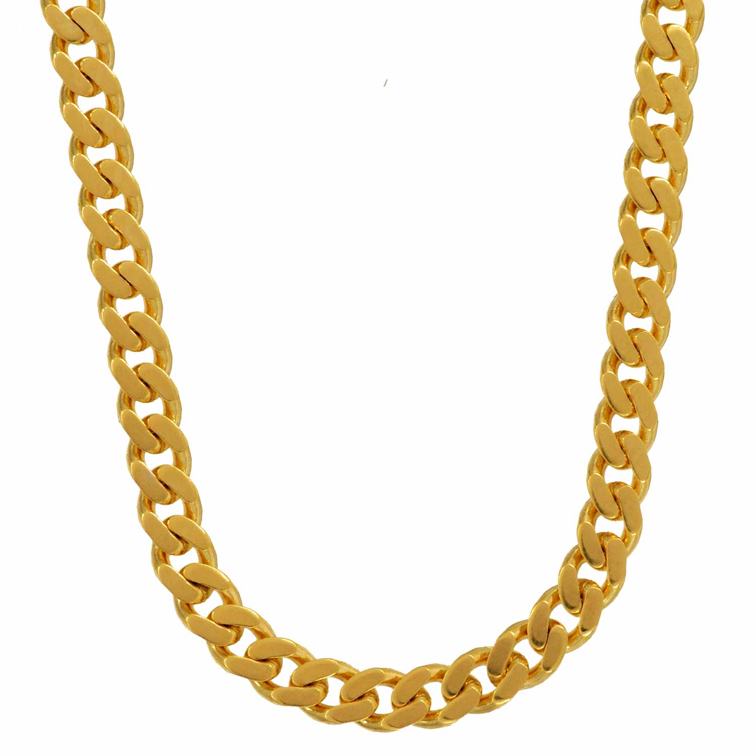 Goldkette Panzerkette Länge 60cm - Breite 4,1mm - 333-8 Karat Gold