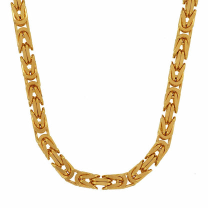 Goldkette Königskette Länge 60cm - Breite 3,2mm - 585-14 Karat Gold