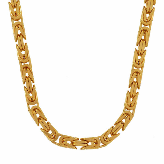 Goldkette Königskette Länge 60cm - Breite 3,2mm - 585-14 Karat Gold