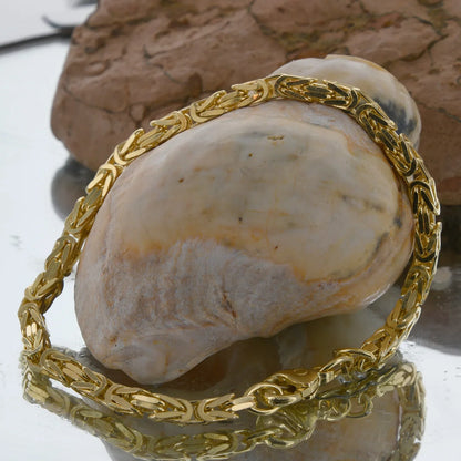 Goldkette Königskette Länge 60cm - Breite 3,2mm - 585-14 Karat Gold