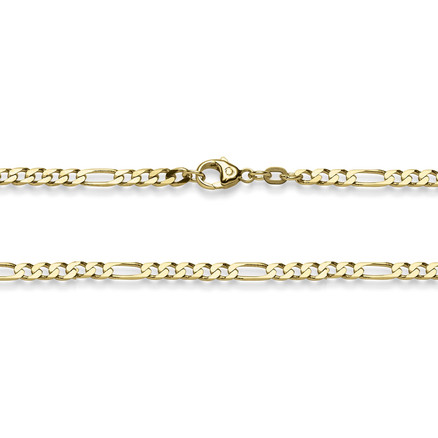 Goldkette Figarokette Länge 55cm - Breite 5,5mm - 585-14 Karat Gold