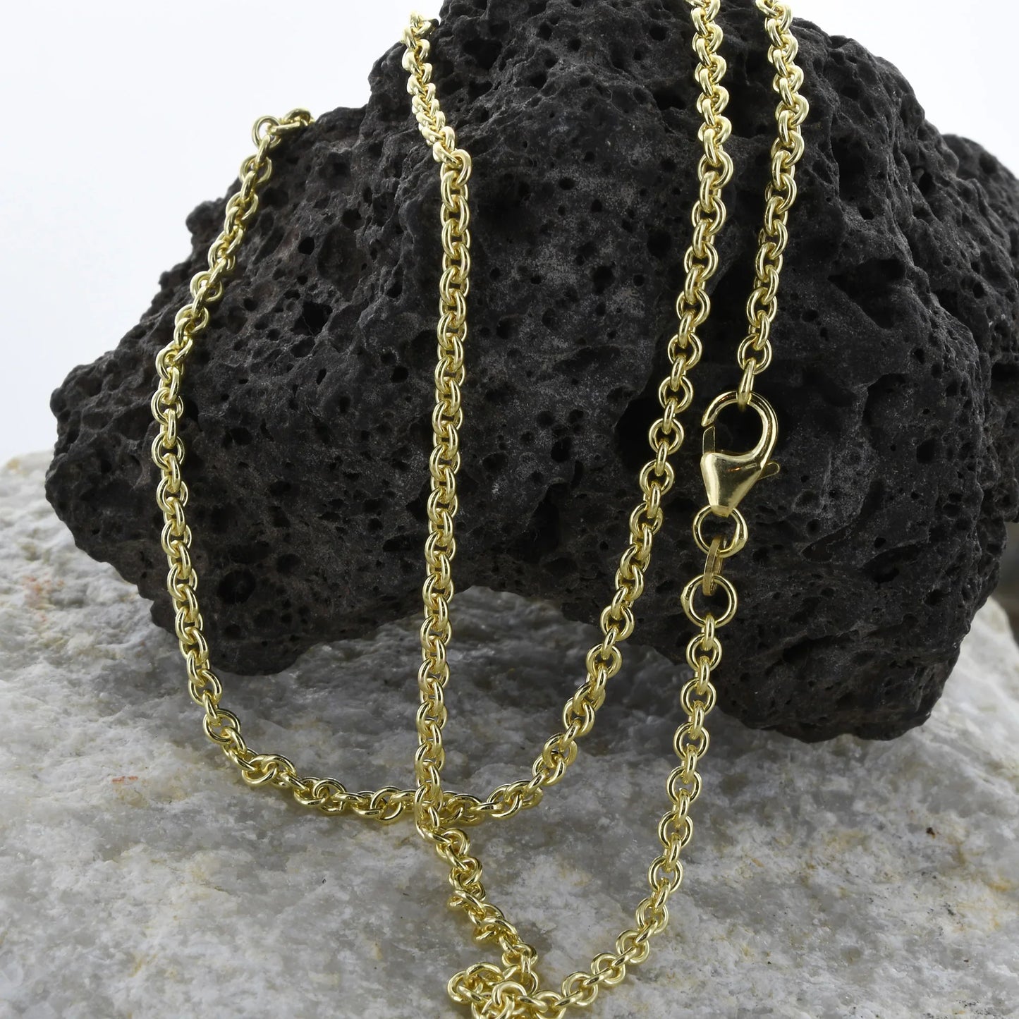 Goldkette Ankerkette Länge 45cm - Breite 2,4mm - 333-8 Karat Gold