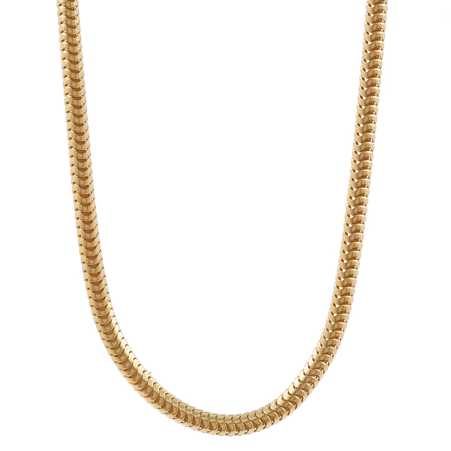 Goldkette Schlangenkette Länge 50cm - Breite 1,9mm - 585-14 Karat Gold
