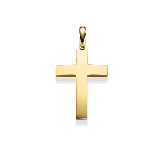 Anhänger Kreuz massiv Gold 585 14 Karat Gold sehr groß Gewicht 10,4 g