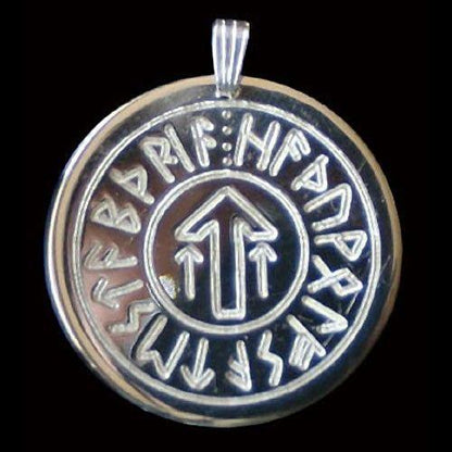 Siegrune Anhänger Schmuck - Runen - 35mm Durchmesser
