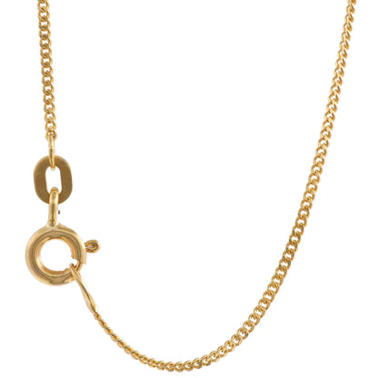 Goldkette Panzerkette Länge 45cm - Breite 1,1mm - 585-14 Karat Gold