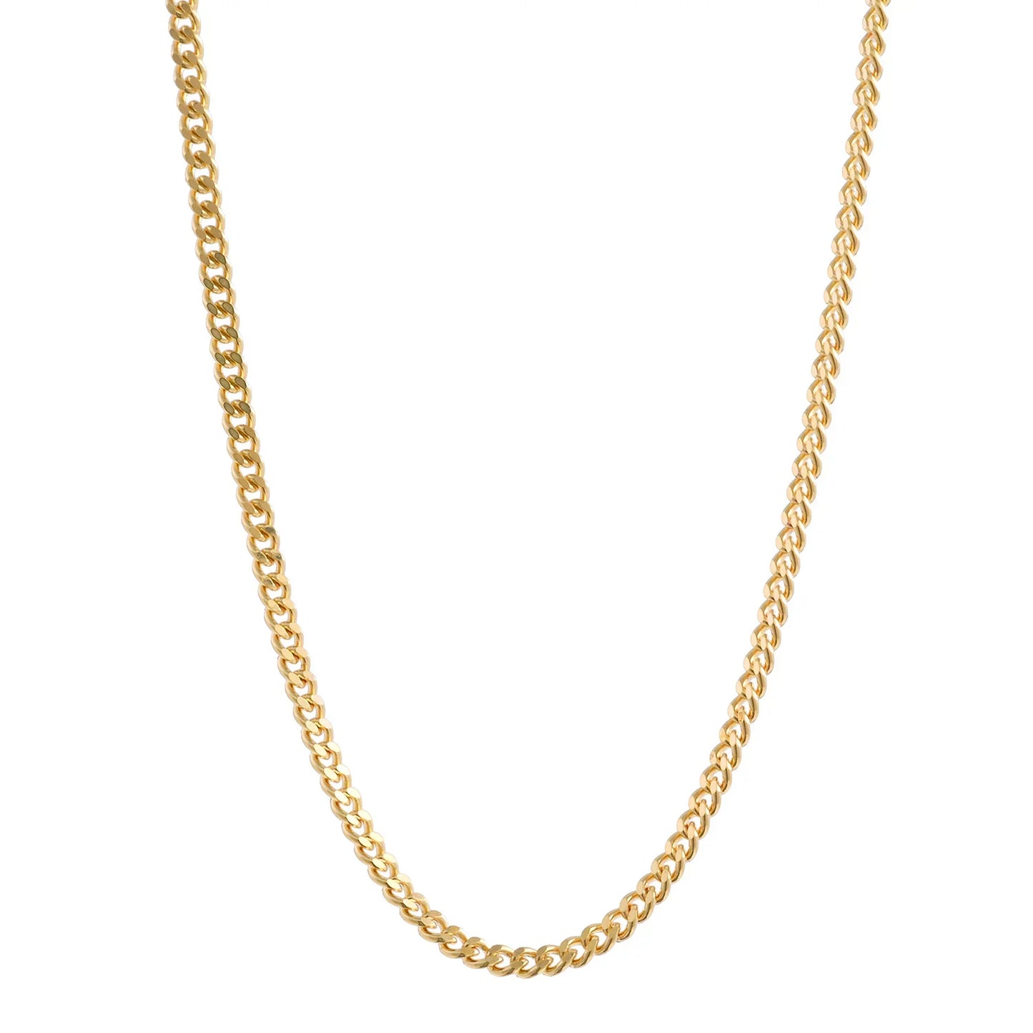 Goldkette Panzerkette Länge 45cm - Breite 1,1mm - 585-14 Karat Gold