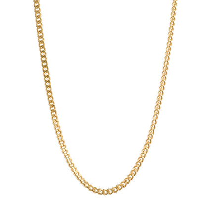 Goldkette Panzerkette Länge 45cm - Breite 1,1mm - 585-14 Karat Gold