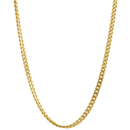 Goldkette Panzerkette Länge 38cm - Breite 1,2mm - 585-14 Karat Gold