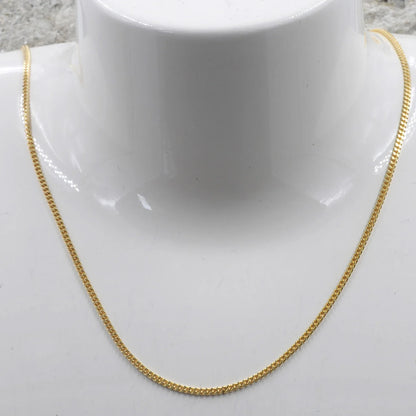 Goldkette Panzerkette Länge 60cm - Breite 1,4mm - 585-14 Karat Gold