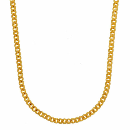 Goldkette Panzerkette Länge 50cm - Breite 1,6mm - 585-14 Karat Gold