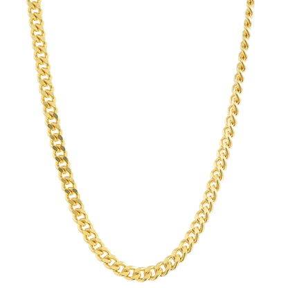 Goldkette Panzerkette Länge 50cm - Breite 1,6mm - 585-14 Karat Gold