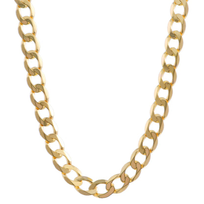 Goldkette Panzerkette Länge 50cm - Breite 2,6mm - 585-14 Karat Gold