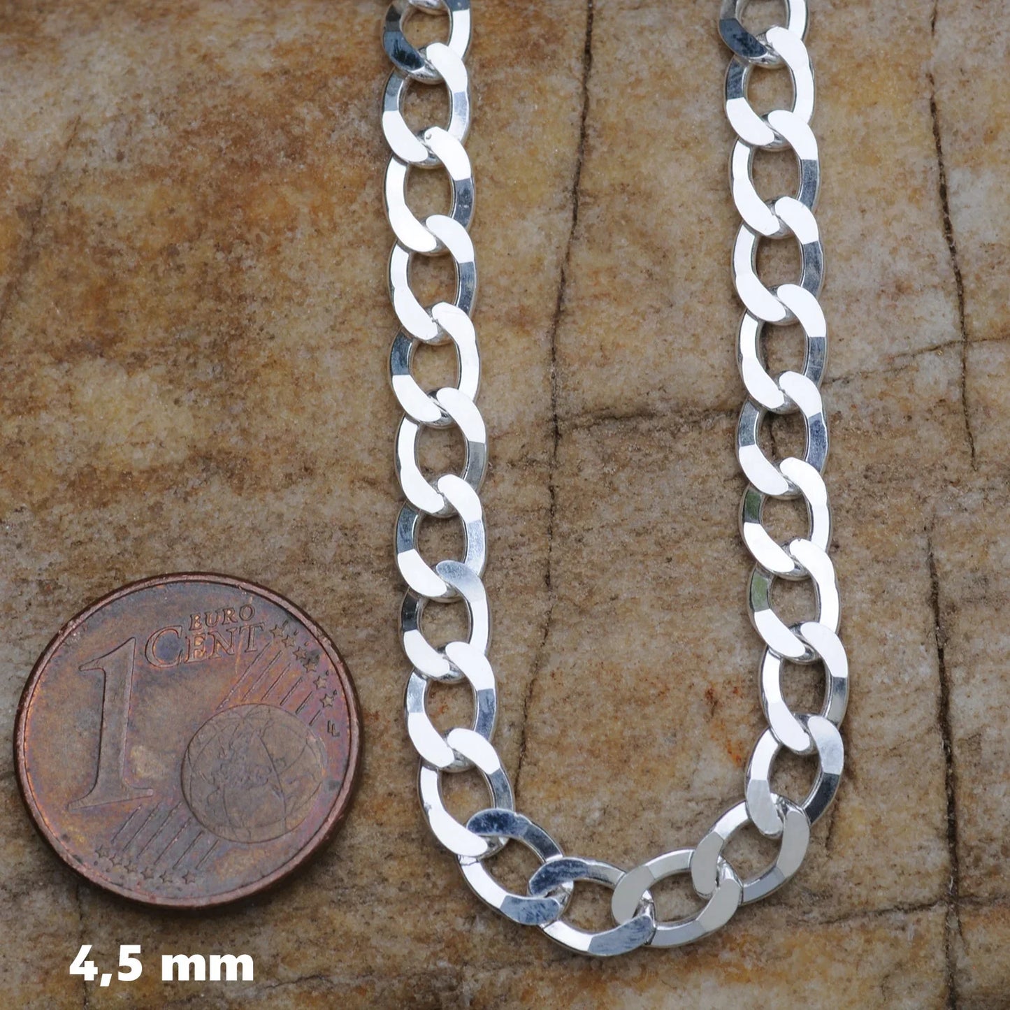 Panzerkette Halskette  925 Sterlingsilber Auswahl