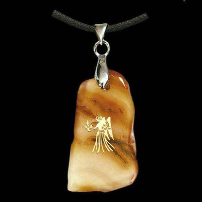 Achat Sternzeichen Anhänger 12 Motive - Firma Holzenplotz - Silberketten-Goldketten.de 