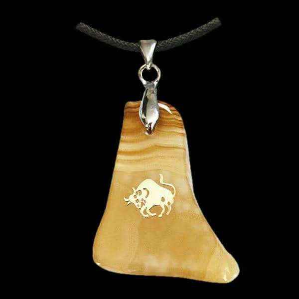 Achat Sternzeichen Anhänger 12 Motive - Firma Holzenplotz - Silberketten-Goldketten.de 