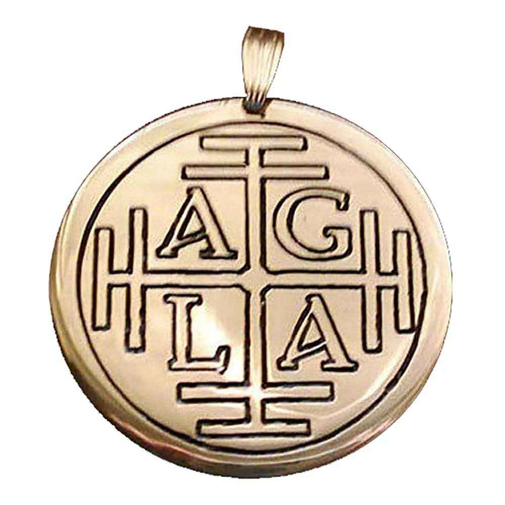 AGLA Anhänger Schmuck - Agla - 35mm Durchmesser