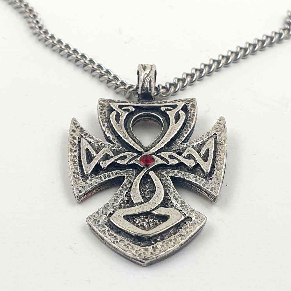 Angelsächsischer Ankh Anhänger Schmuck - Ägyptisch , Ankh , Engel - 45x27mm