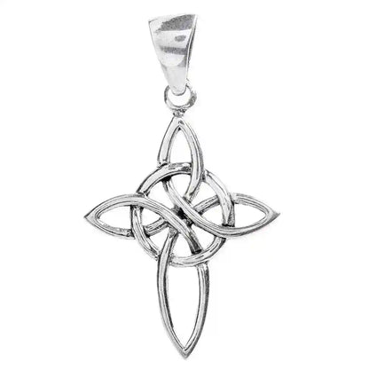 Anhänger Keltisches Kreuz 925er Silber - Kreuze - 33x19mm