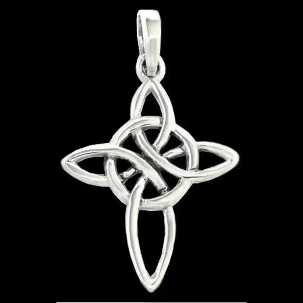 Anhänger Keltisches Kreuz 925er Silber - Kreuze - 33x19mm