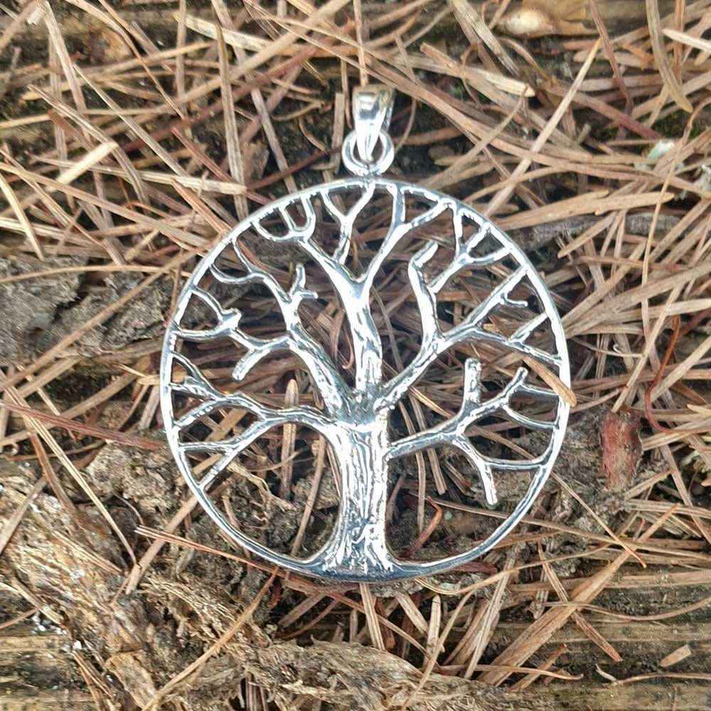 Anhänger Baum Lebensbaum 925 Silber  2,7 cm keltischer Silberschmuck