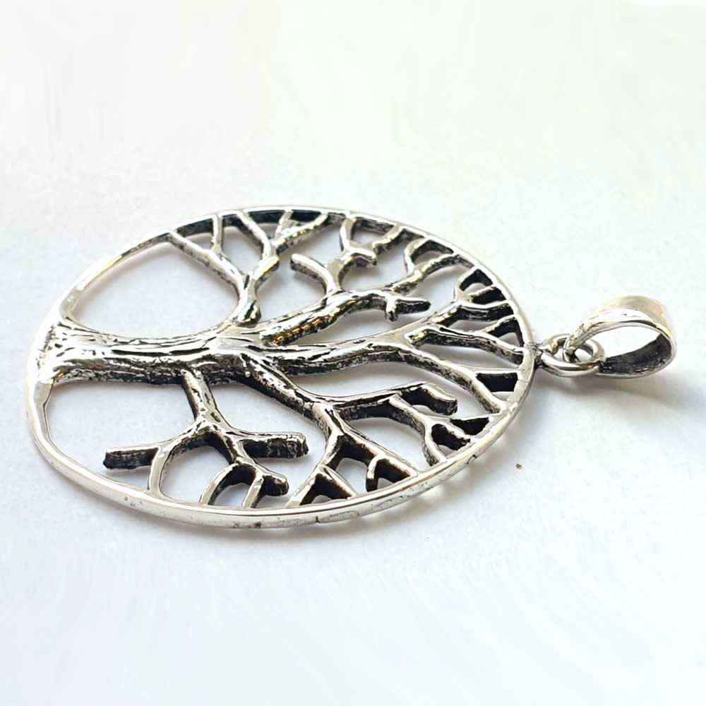 Anhänger Baum Lebensbaum 925 Silber  2,7 cm keltischer Silberschmuck