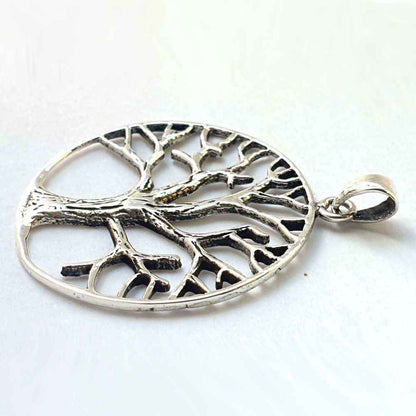 Anhänger Baum Lebensbaum 925 Silber  2,7 cm keltischer Silberschmuck