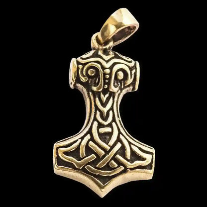 Anhänger Hammer des Thor, Mjölnir  Wikinger Bronze Schmuck Viking