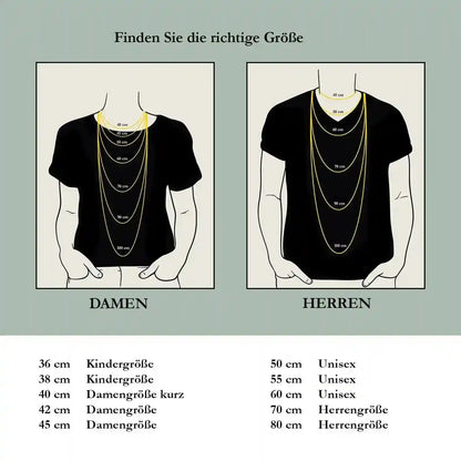 Anhänger Herz klein Perlmutt mit 1,1 mm Goldkette 585-14 Karat Gold - Firma Holzenplotz - Silberketten-Goldketten.de 
